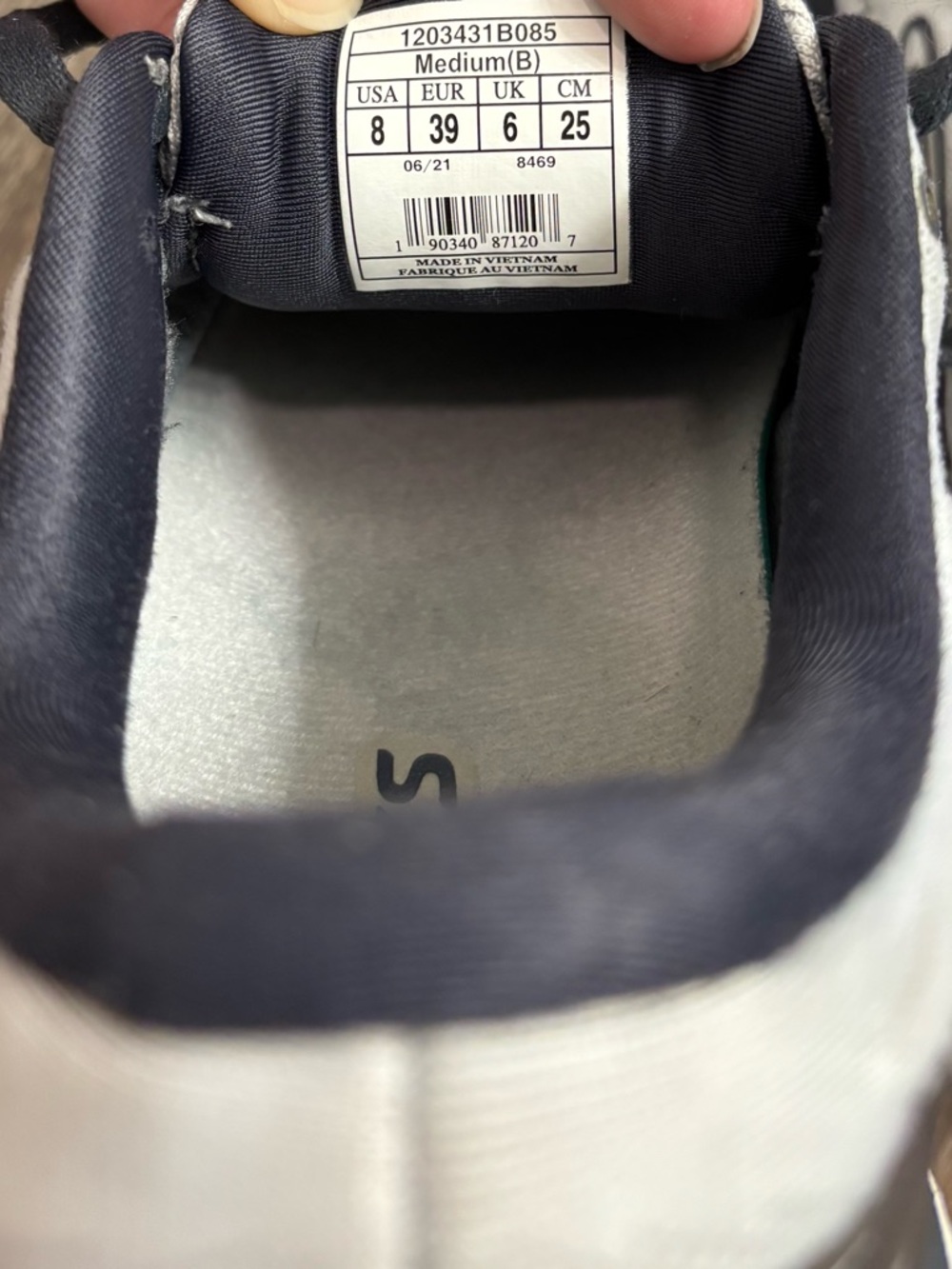 BROOKS GLYCERIN 19 women’s size 8 medium (B) Grey/Ombre/White - Picture 12 of 13